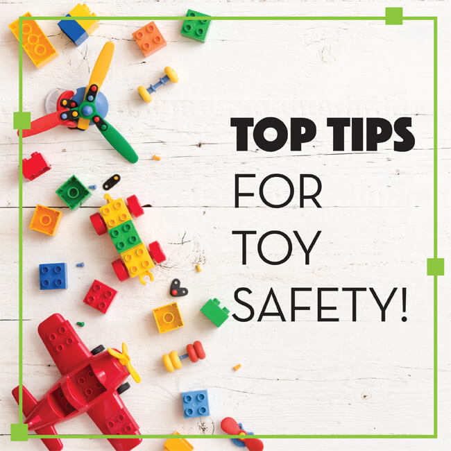 Toy safety tips for kids' vision health!